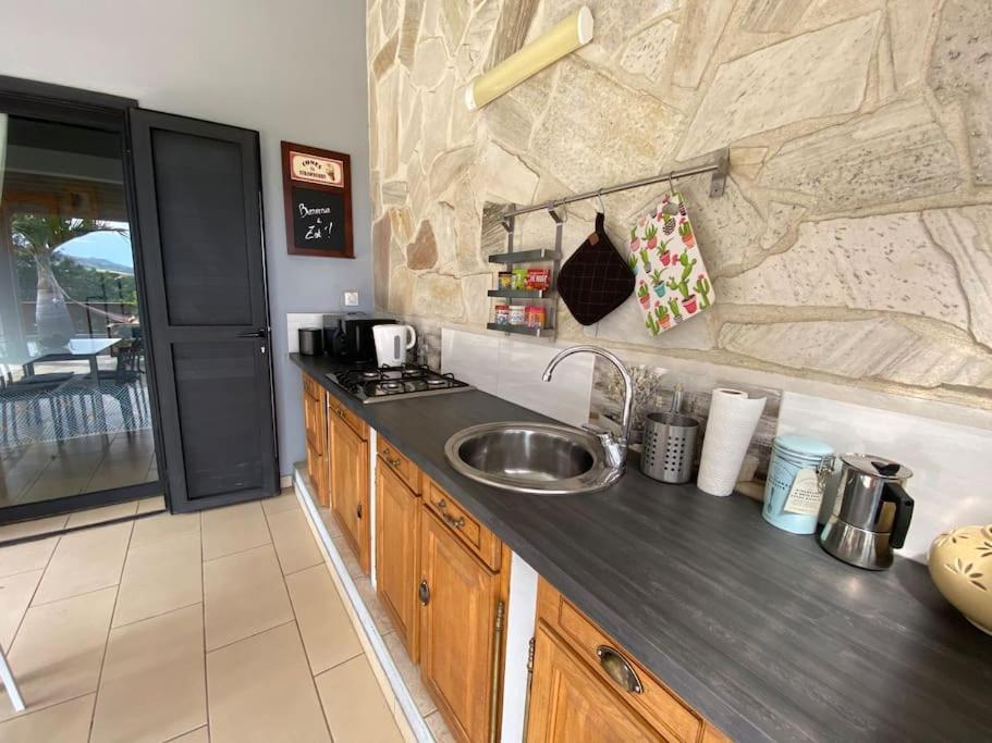 Cocooning Tropic Studio Avec Jacuzzi Privatif Saint-Louis Exterior foto